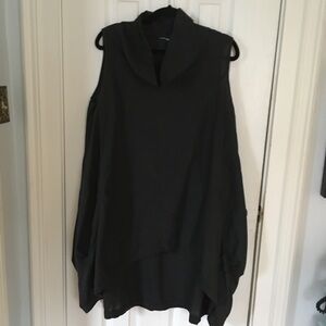 Cotton Sleeveless Long Tunic